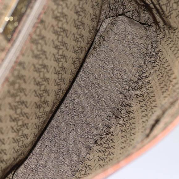 SAINT LAURENT Hand Bag Leather 2way Brown Auth am6206 - Picture 12 of 16